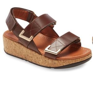 FitFlop Remi brown Leather Sandal